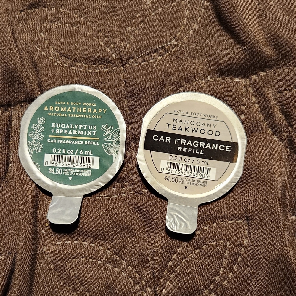 B&BW car fragrance refills set of 2
